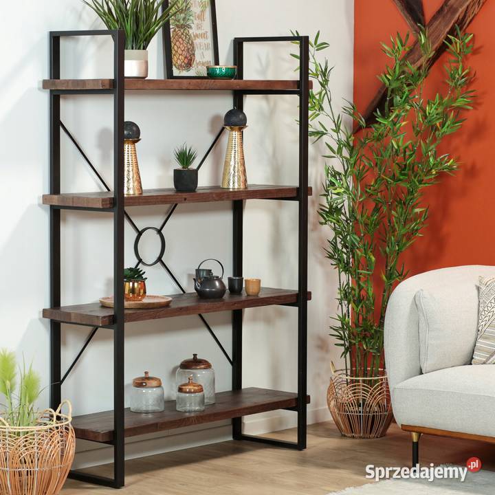 Regał NA WYMIAR stal loft industrialny Bartoszyce