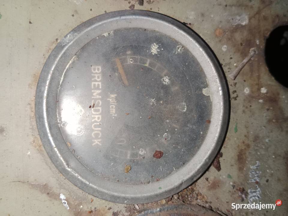 Manometr wskaźnik ciśnienia powietrza ifa w50 ciężarowe łódzkie Poddębice sprzedam