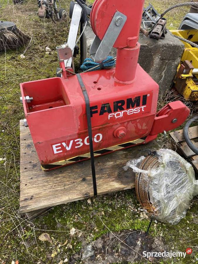 Wyciągarka hydrauliczna Farmi Forest EV 300 Nowa sprzedam