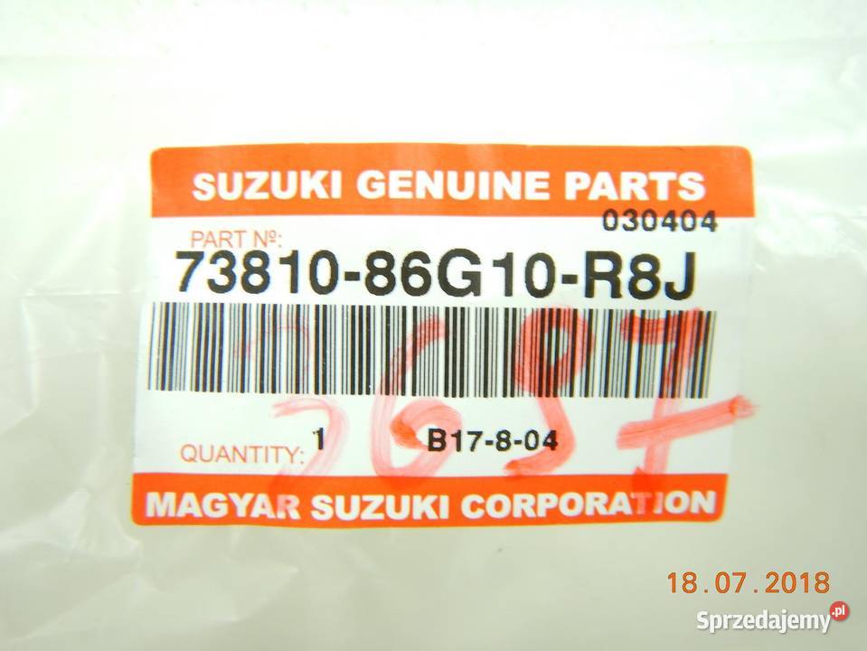 OSŁONA DESKI DOLNA LEWA SUZUKI IGNIS LIFT 0408