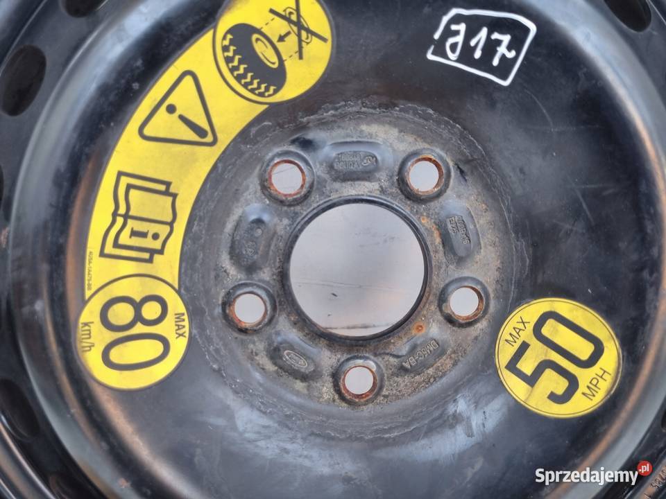 KOŁO DOJAZDOWE Ford C II Focus Mk3 dojazdówka Chełm