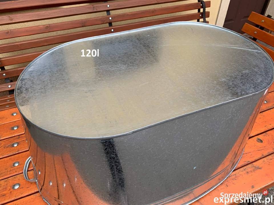 Wanna ocynkowana 120 L misa balia Wrocław sprzedam