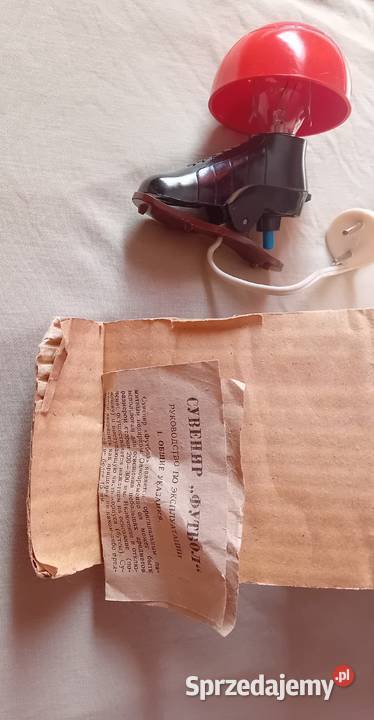 Lampka elektryczna pamiątka sportowa z CCCP 1977 Koźminek
