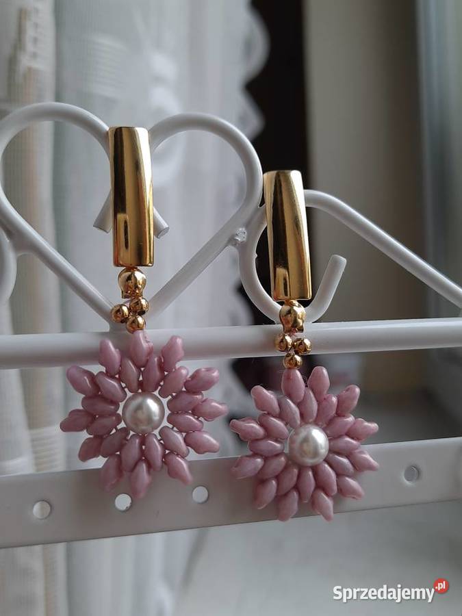 Kolczyki Słońce handmade Kolczyki Warszawa sprzedam