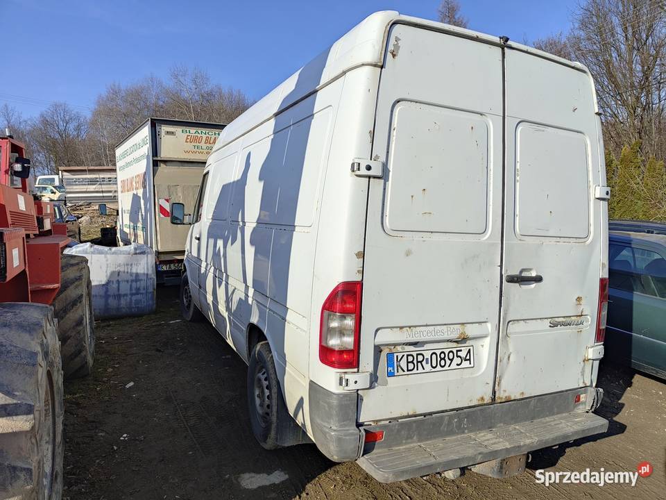 Mercedes Sprinter 27 CDI 156 2003 Furgon wysoki małopolskie Tymowa