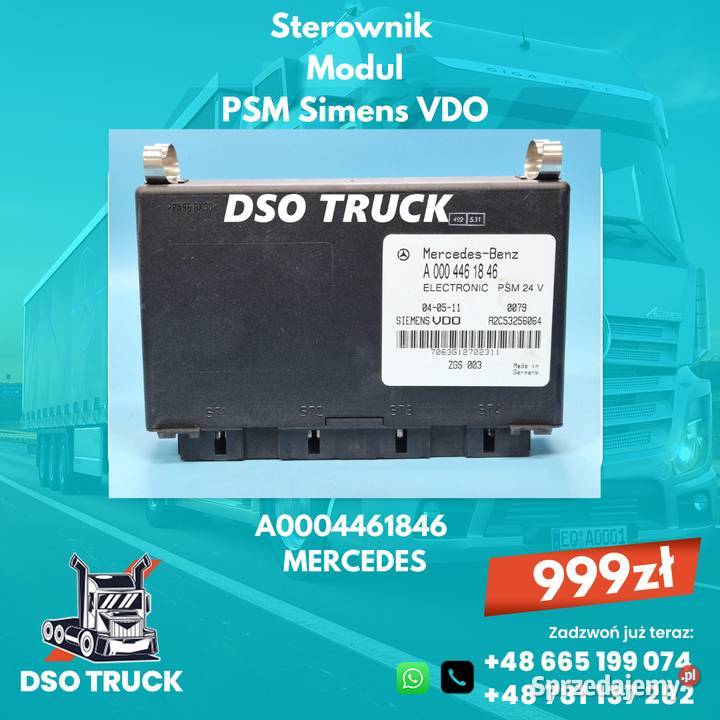 A0004461846 PSM Simens VDO Sterownik Modul ciężarowe Zawichost