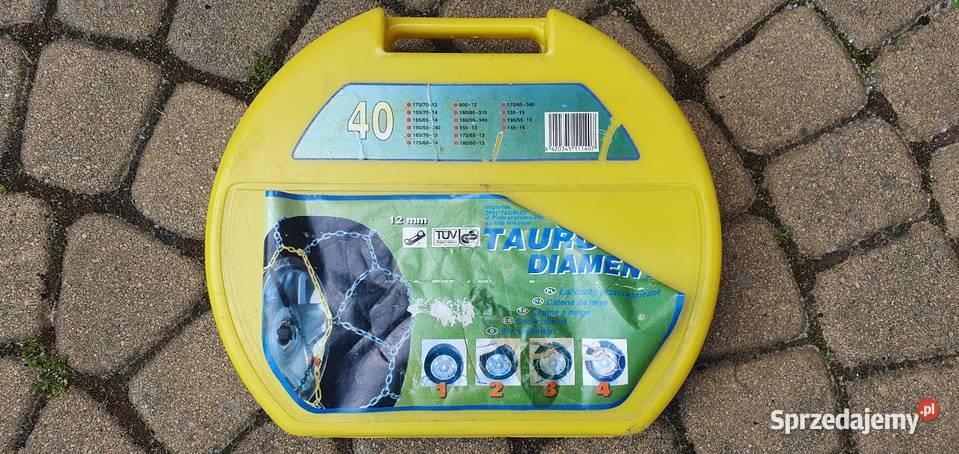 Łańcuchy na koła 13 i 14 Banino