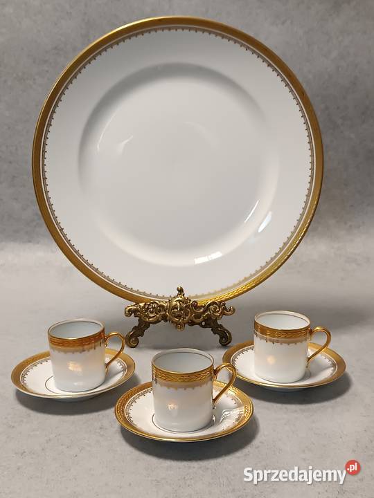 Rosenthal Kolekcjonerski Zestaw 3 Patera Porcelana i szkło Gdańsk