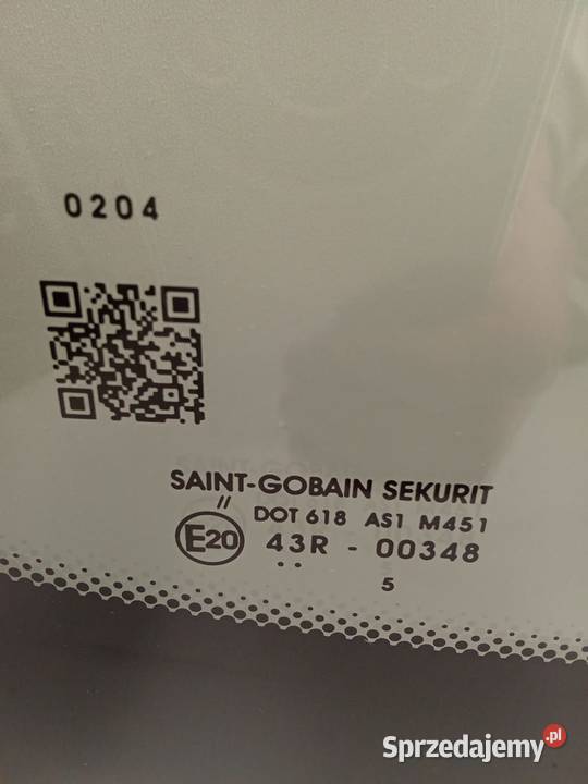 Szyba Przednia BMW Seria 3 11 Kamera Sensor osobowe Bralin