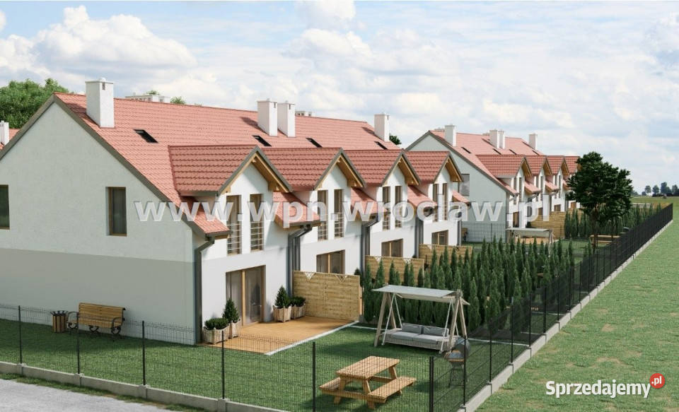 Dom szeregowy 12036m2 JelczLaskowice dolnośląskie Jelcz-Laskowice