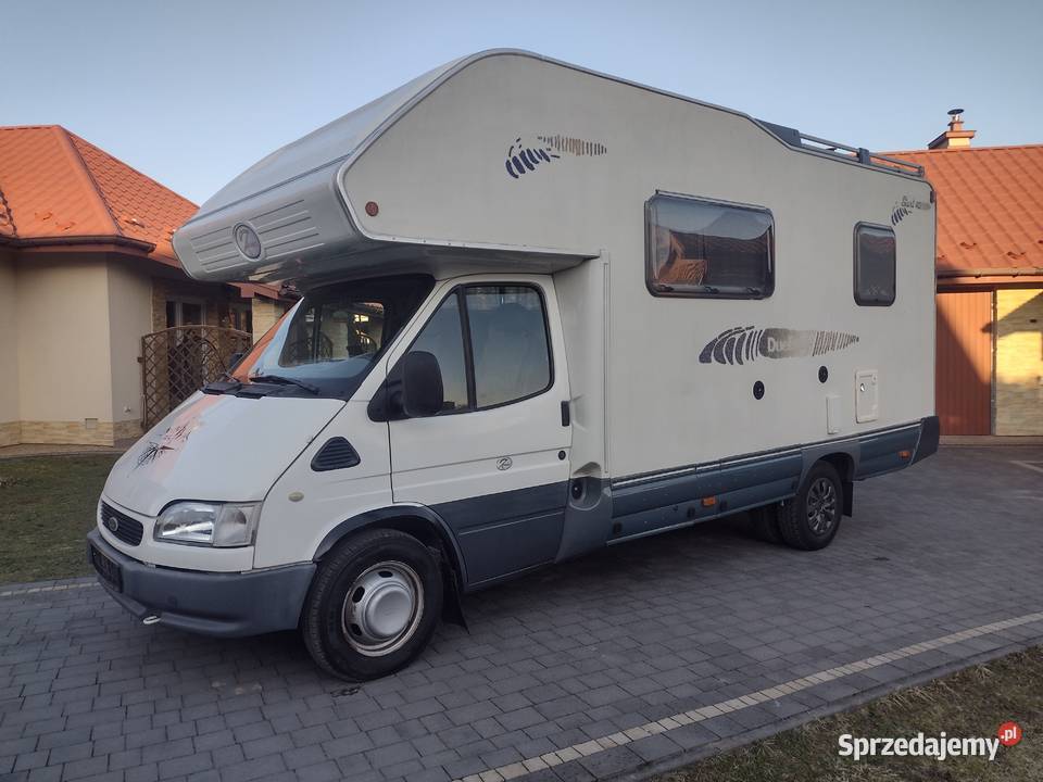 Kamper Ford Transit Rimor Start Klima Solar Rok produkcji 2000 Zaczarnie
