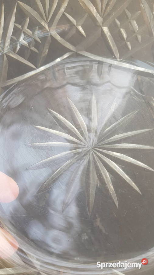 Stara szklana miska szkło do żardiniery Myszków sprzedam