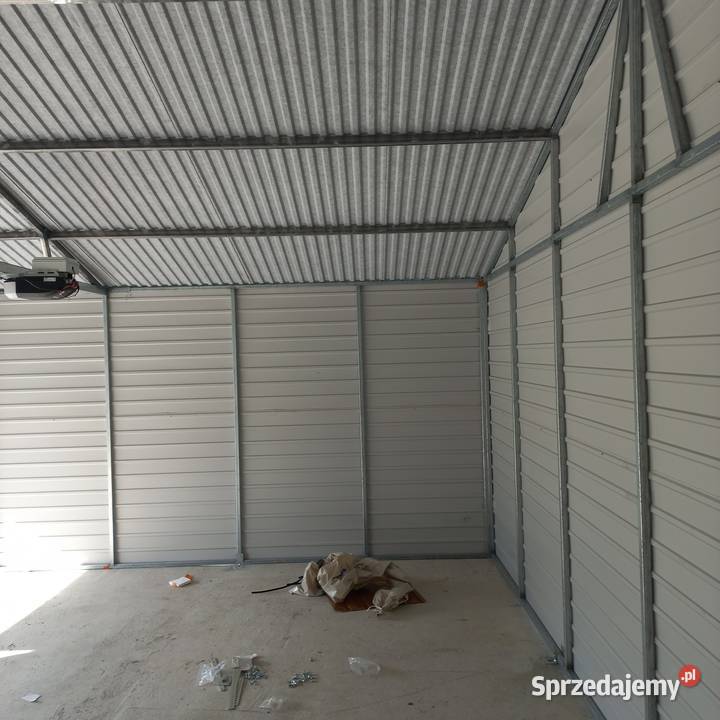 Nowoczesny garaż Magazyn blaszany 6x580m Ostrołęka sprzedam