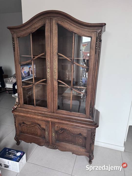 Witryna w stylu ludwikowskim Kredensy i witryny Nowy Tomyśl