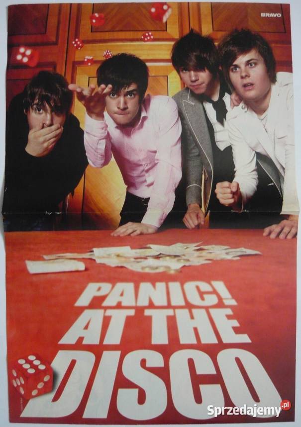 PLAKATY PANIC AT THE DISCO WYPRZEDAŻ ŚWIAT kujawsko-pomorskie Bydgoszcz