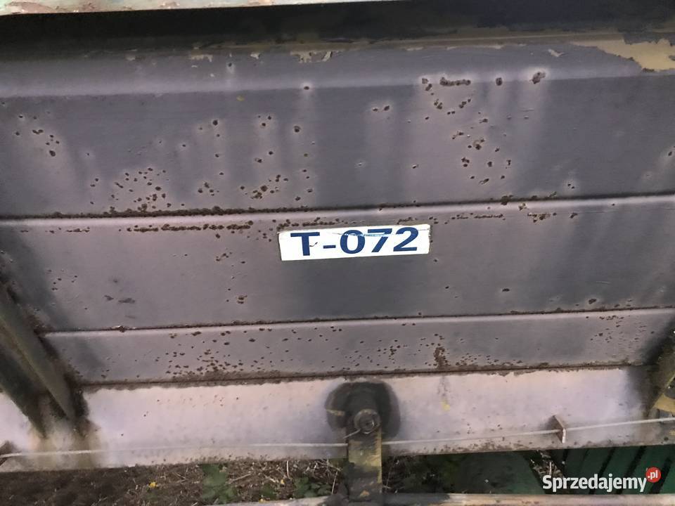 Przyczepa samozbierajaca t072 Brańszczyk