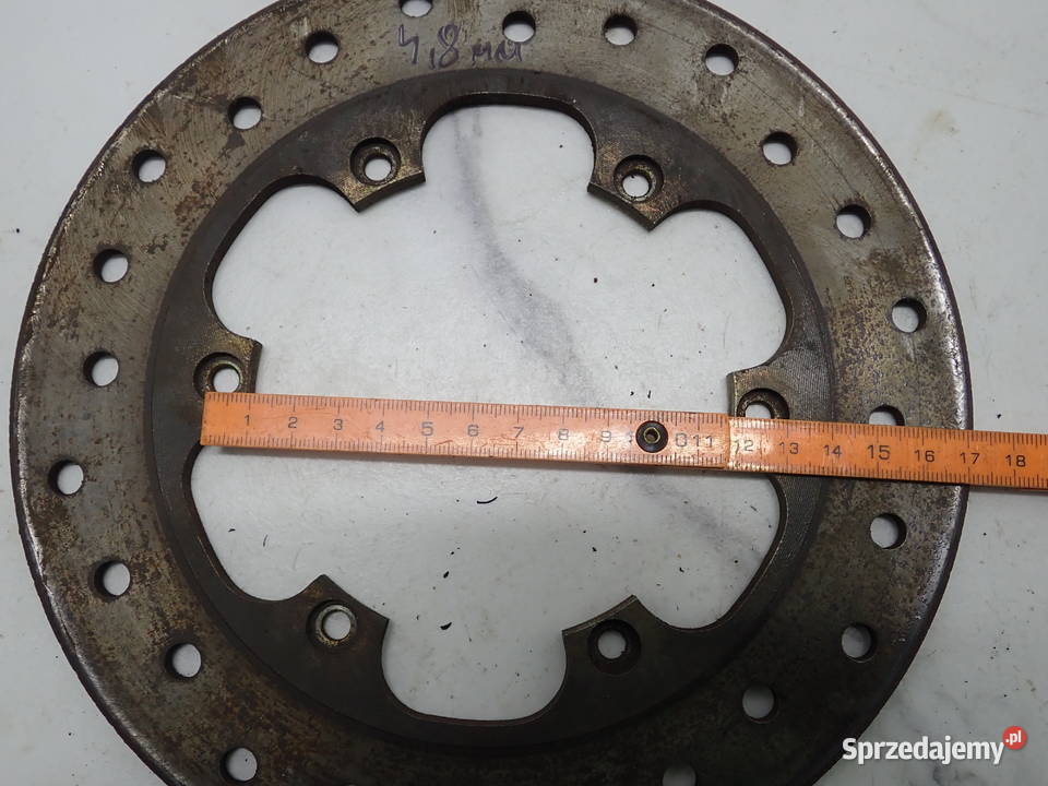 Tarcza 220mm Hamulcowa Tył 48mm Grubości Aprilia Tarcze hamulcowe Strzelce Krajeńskie