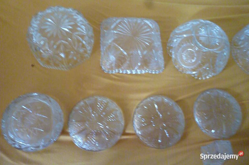 KRYSZTAŁY KOMPLET ZESTAW PRL