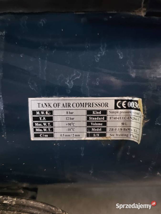 kompresor butla 50 l powietrzny 8 BAR Kraków