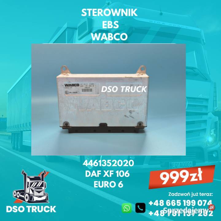 STEROWNIK KOMPUTER EBS WABCO 4461352020 DAF XF Zawichost