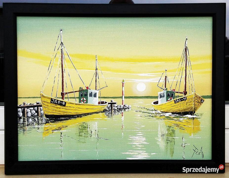 Obraz Powrót do bazy 30X40 Wykonany na płótnie Gdynia