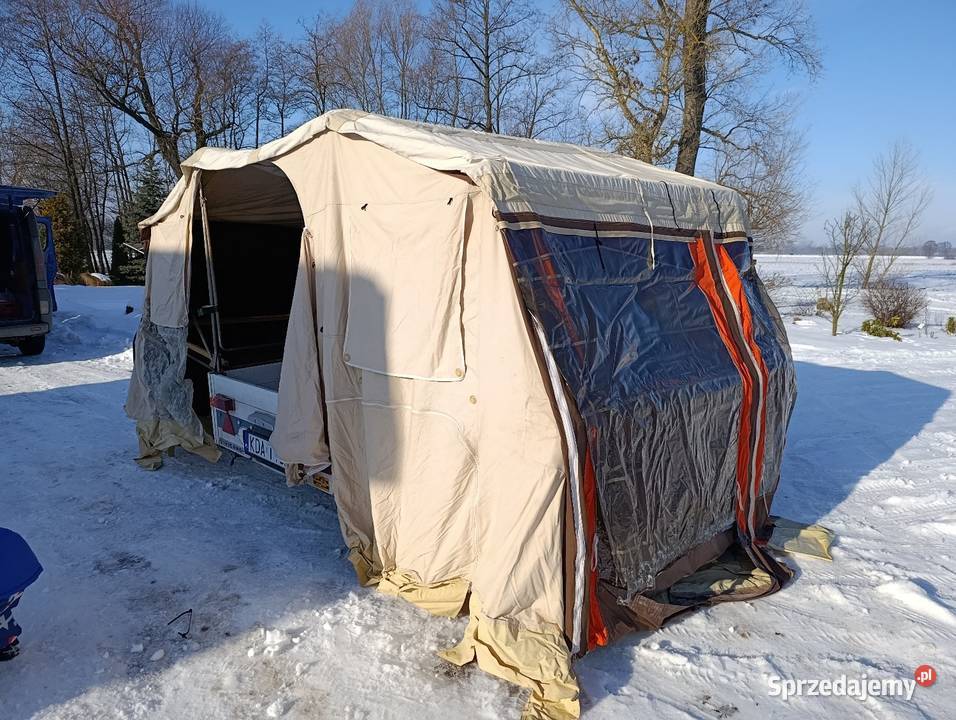 Przyczepa przyczepka namiotowa kempingowa Suchy Grunt