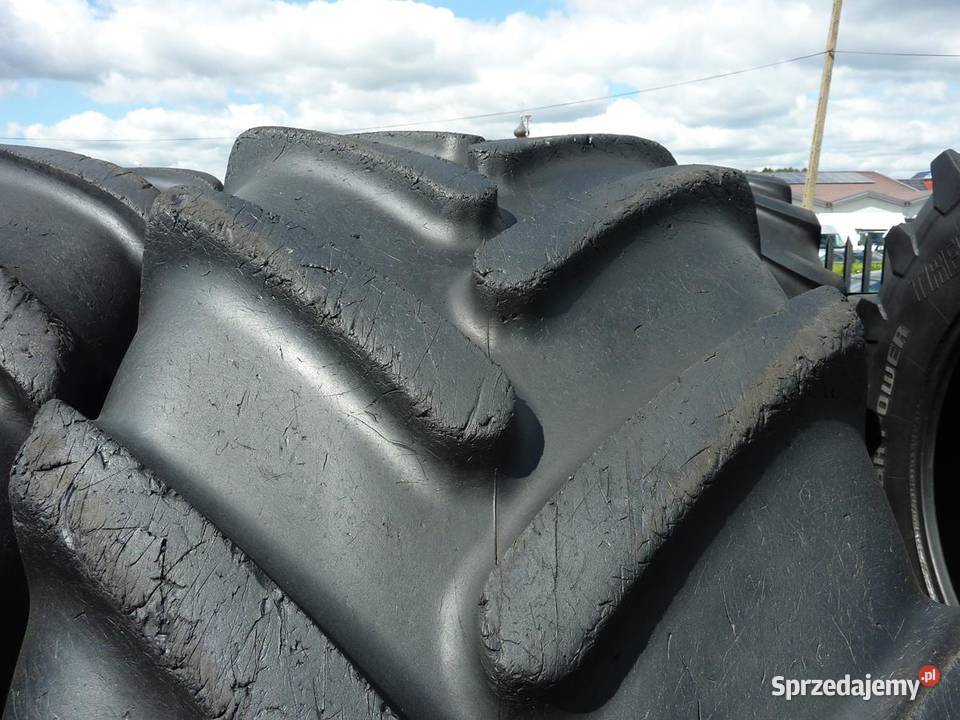 2x Opona używana rolnicza 58070R38 MICHELIN 1800 Zaścianki