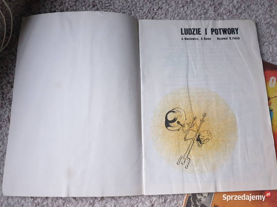 Ludzie i Potwory Walka o Planetę Ekspedycja Komiksy