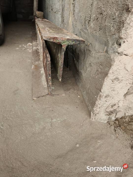 Szyny kolejowe z rozbiórki 6 sztuk Sierakowice