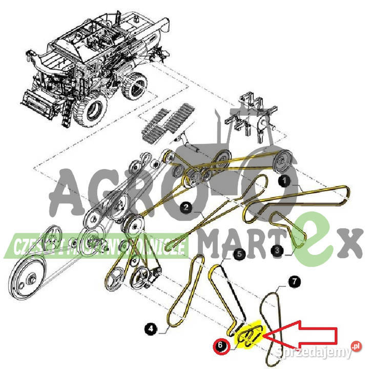 84332126 84056913 ZESTAW 2 PASÓW CNH Wichrów