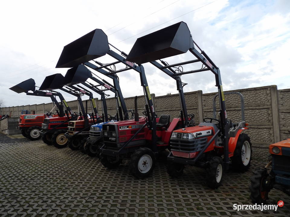 Yanmar F20 4x4 20 ładowacz TUR mini traktor wielkopolskie Włoszakowice