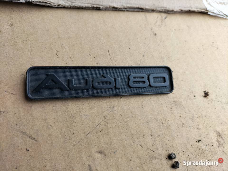 AUDI 80B3 80B4 80 B4 90 NAPIS ZNACZEK EMBLEMAT lubelskie Kamień-Kolonia