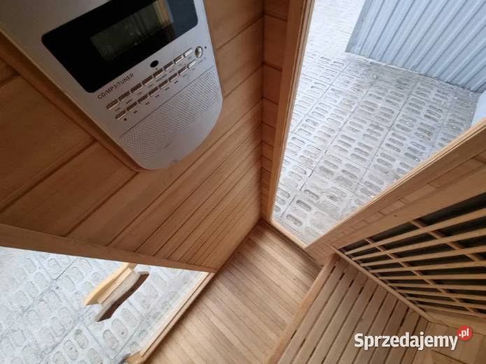 Sauna na podczerwień kabina sucha Infrared Radio Sauny wielkopolskie Gniezno