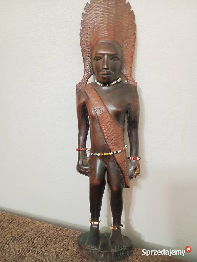 Drewniana figurka wojownika 44 Stalowa Wola