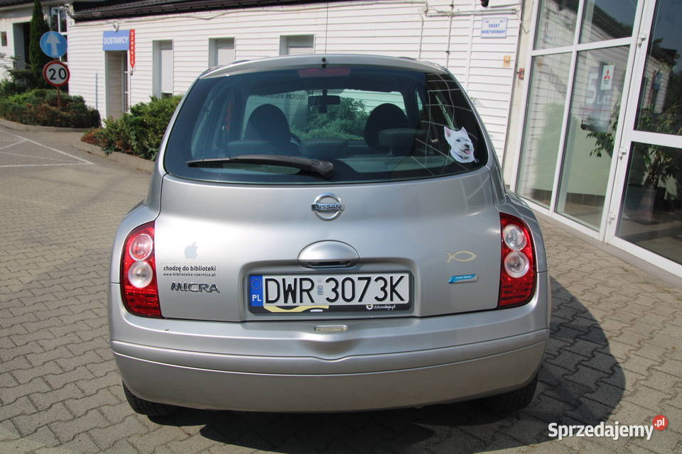 NISSAN MICRA małe ekonomiczne auto do miasta Smolec sprzedam