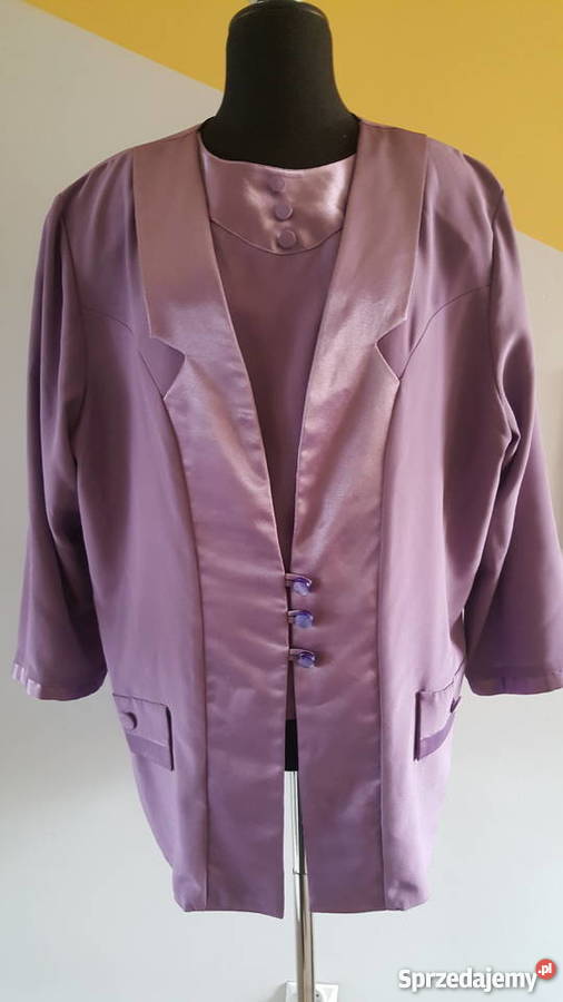 KOMPLE bluzka wdzianko narzutka blezer duży Złotniki sprzedam