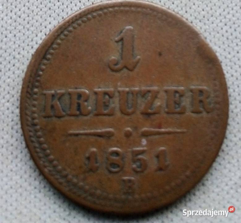 AUSTRIA1 KRAJCAR 1851 r BMIEDZ Legionowo