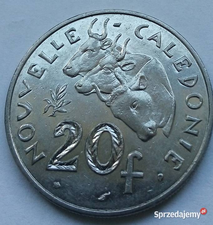 NOWA KALEDONIA20 FRANKÓW2002 r Legionowo