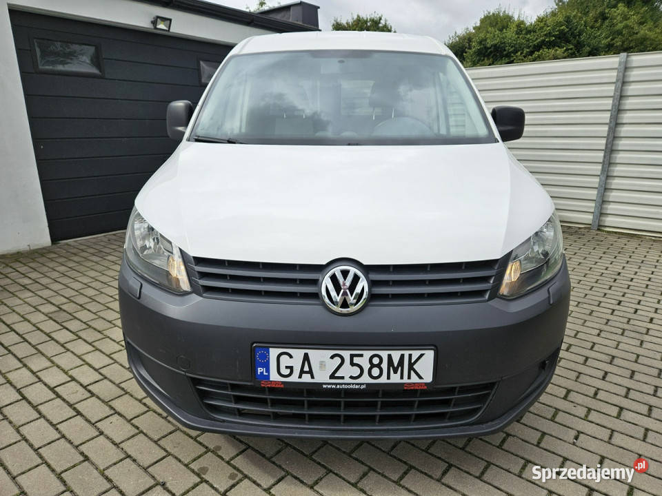 Volkswagen Caddy 20 MPi 109 LONG maxi benzyna elektryczne szyby Volkswagen Gdynia sprzedam