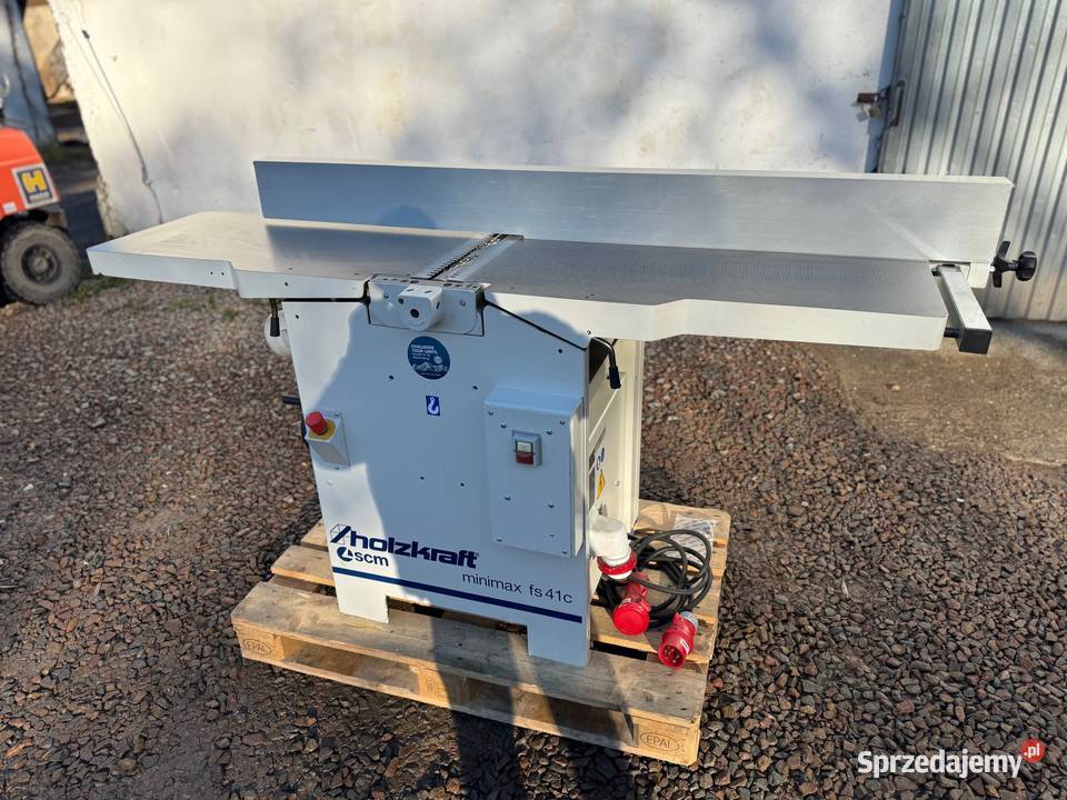 Wyrówniarko grubościówka SCM Minimax FS41 Wał