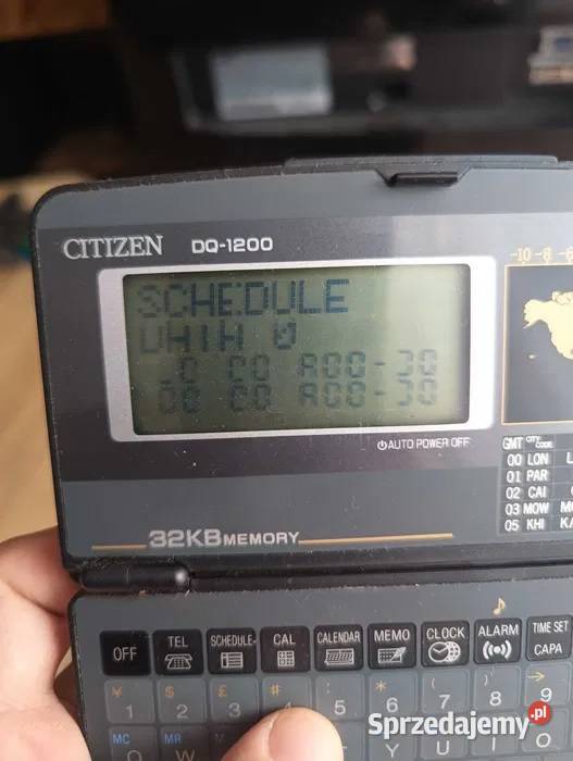 Notes elektroniczny Citizen DQ1200 Pozostałe Warszawa sprzedam