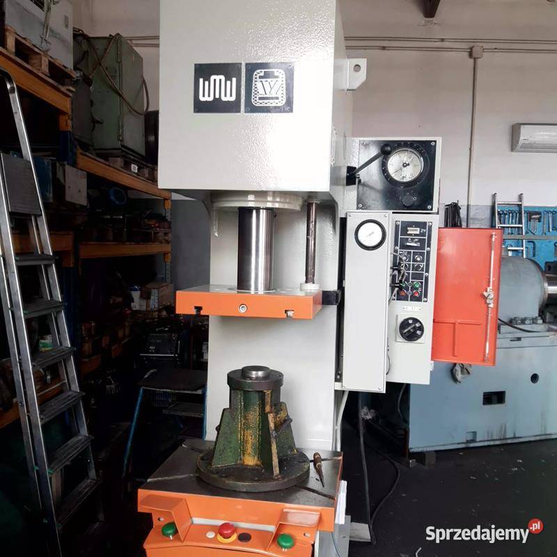 Prasa hydrauliczna WMW PYE 25 S1M 4000000 Netto Produkcja Krobia