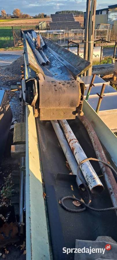 Przenośnik tasmowy taśmociąg 7 i 10 m kujawsko-pomorskie Mamlicz