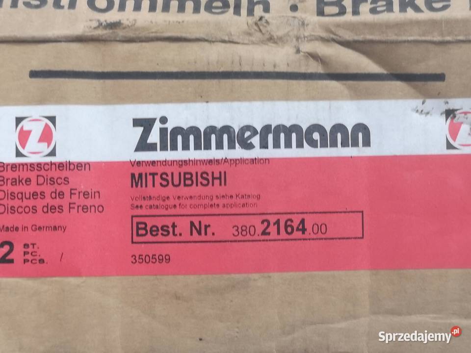 TARCZE HAM PRZÓD MITSUBISHI ECLIPSE 9905 NOWE