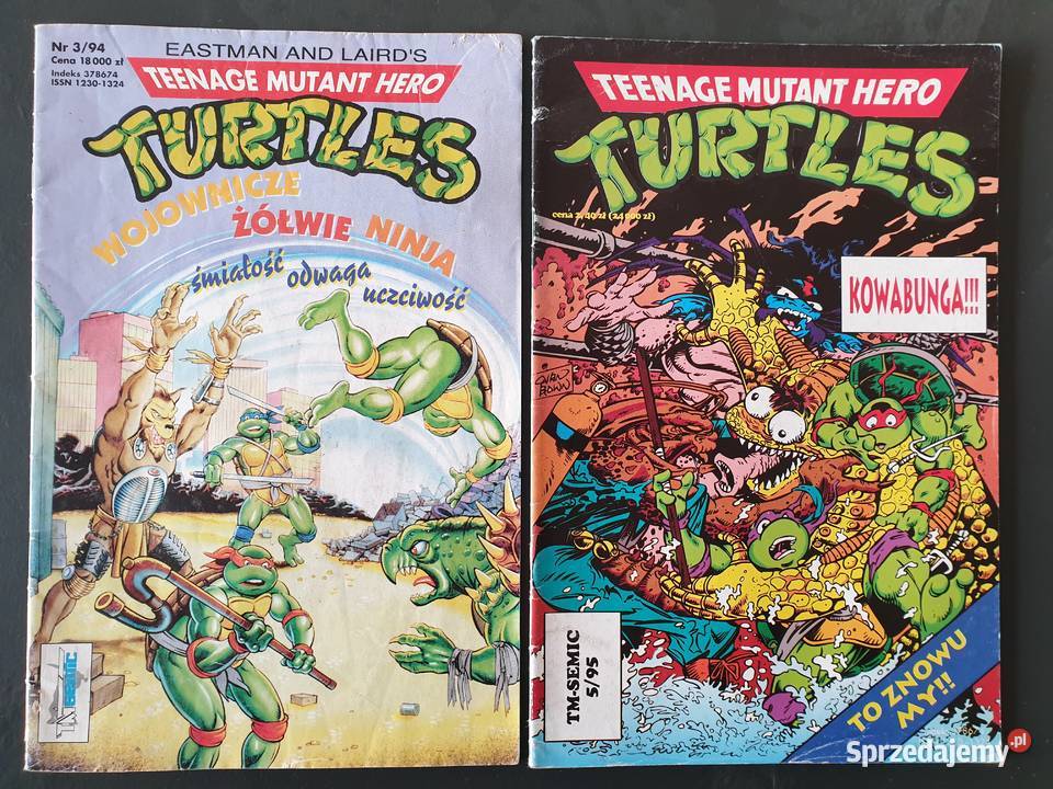 Teenage Mutant HeroTurtles 2 komiksy wydawnictwo Gdynia