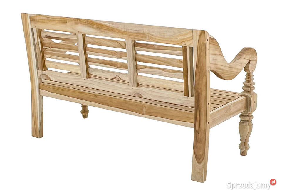 Ławka Bali 150 z drewna teak tek tik teakowe Ławy i ławki