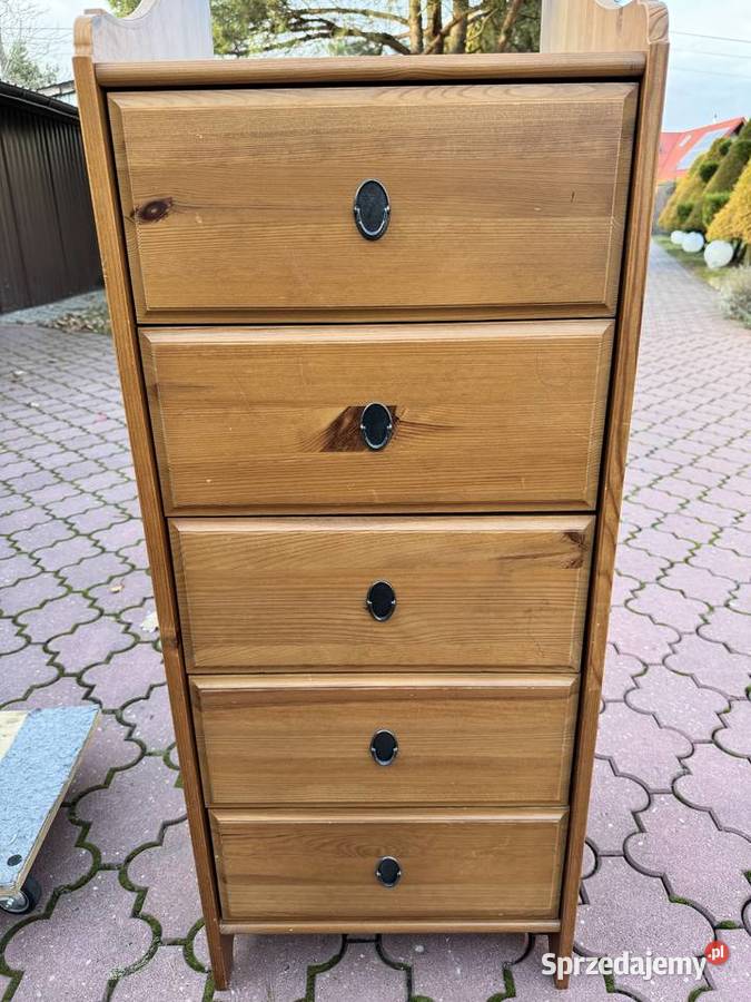 Szafka słupek Leksvik szuflady komoda Ikea regał Meble mazowieckie Garwolin