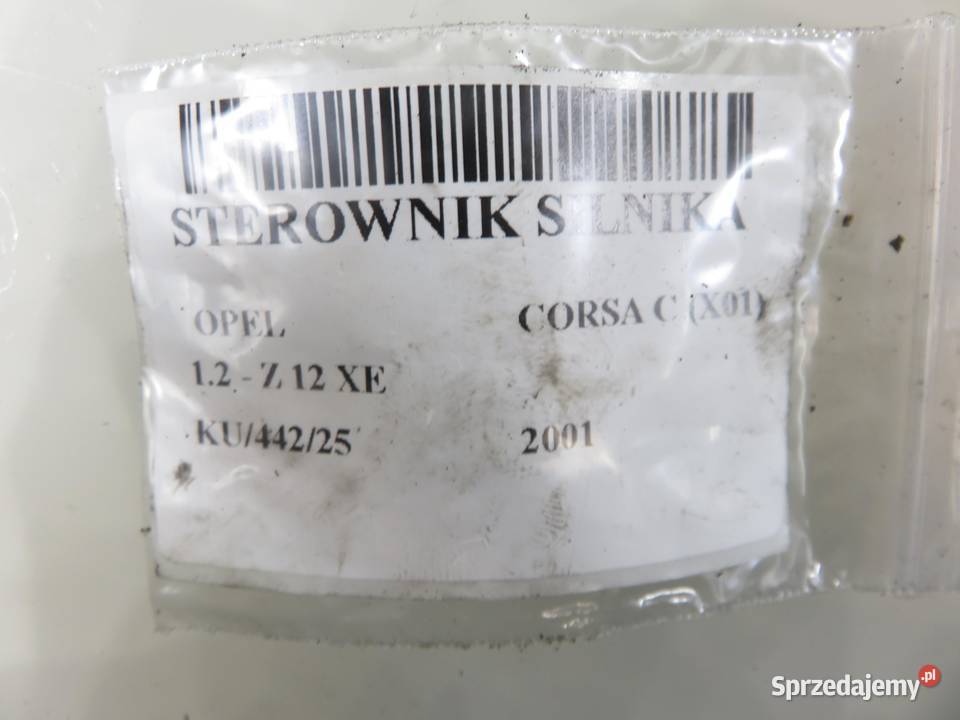 STEROWNIK OPEL CORSA C 12 16V 55350552
