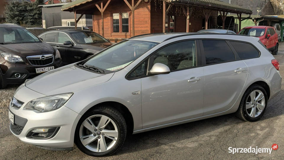 Opel Astra 16i115OPŁACONY Bezwypadkowy szary Częstochowa sprzedam