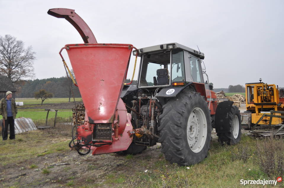 Traktor MASSEY FERGUSON 3650 155 RĘBAK JUNIKKARI nieuszkodzony Kamieniki